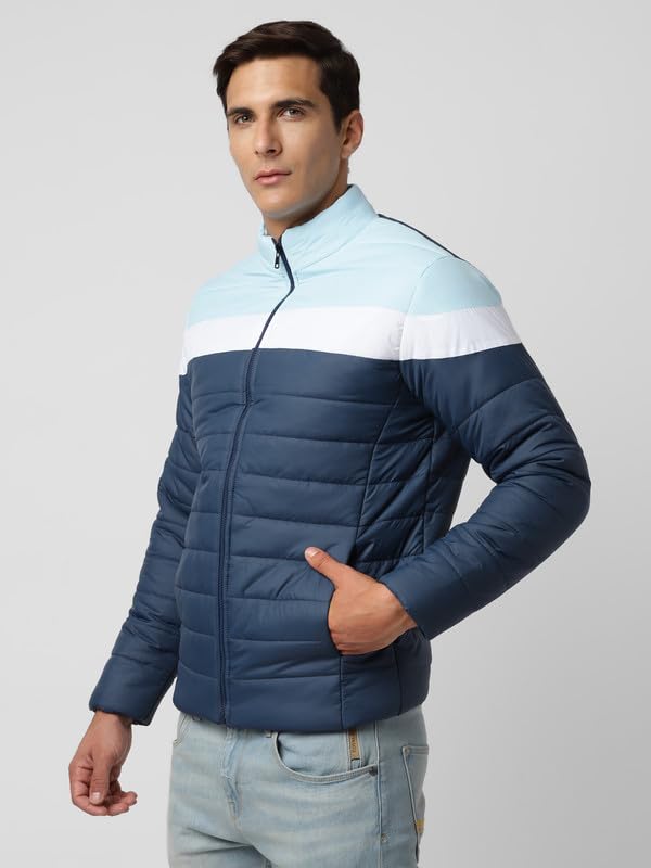 Image of UrbanMark Men Regular Fit Men Quilted Jacket
