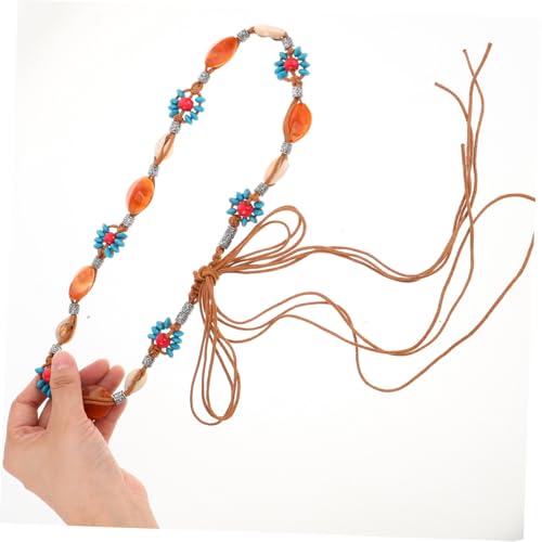 Boho Waist Chain Women's Braided Belt Ethnic Belt Fashion Waistband Adjustable Rope for Dresses4
