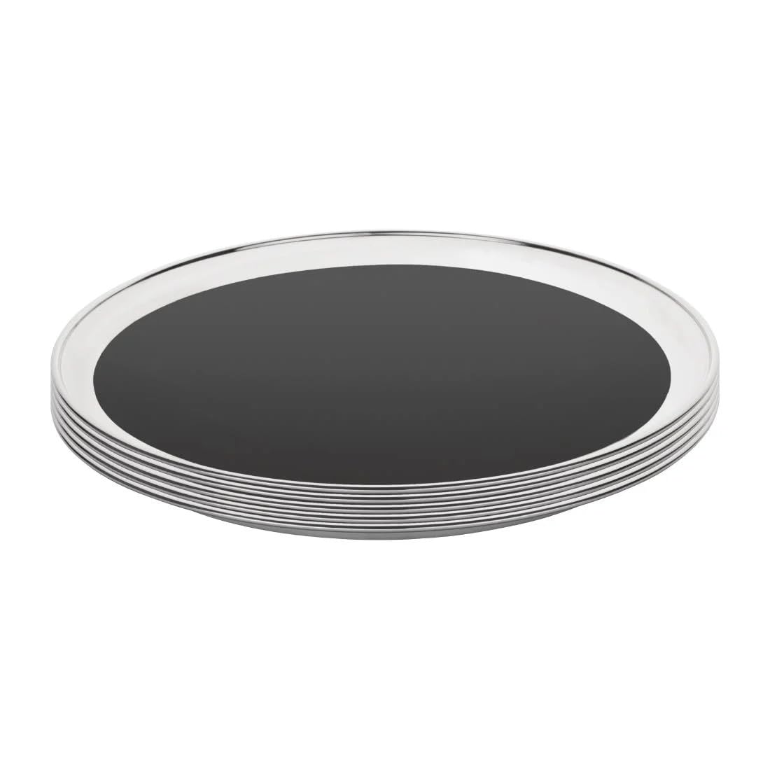 Vassoio antiscivolo, 17 x 305 mm vassoio in acciaio INOX