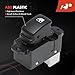 A-Premium Power Window Switch Compatible with Kia Rio Rio5 2006 2007 2008 2009, Rear Left Driver Side