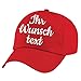 Produktbild Deitert Kappe, Basecap individuell bestickbar mit Namen oder Wunschtext | über 20 Farben zur Auswahl Rot