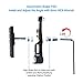 RUJOI Bike Brake kit,Bike Brakes V Brake Set with Brake Pads for Mountain,BMX Bike Brake Set Upgrade