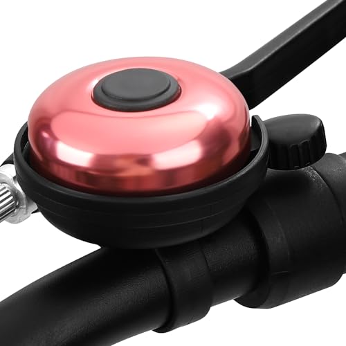Classic Bike Bell, Aluminum Bicycle Bell, Loud Black-Right Hand Use-1 pack - Picture 183 of 253