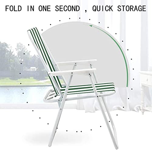 Chaise de camp inclinable et stable avec structure renforcée - 5