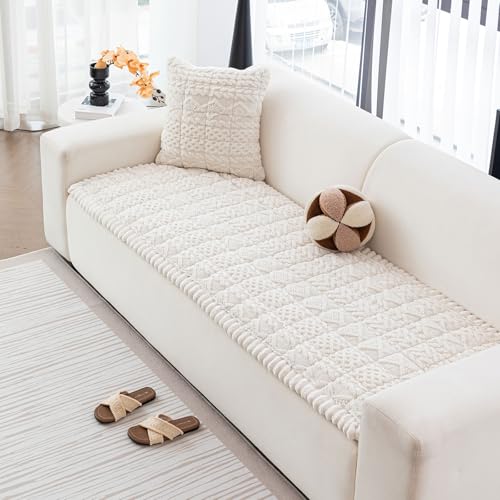 DREAMINGO Non Slip Fuzzy Couch Cover for Dogs, Washable Pet Sofa Protector - image 7