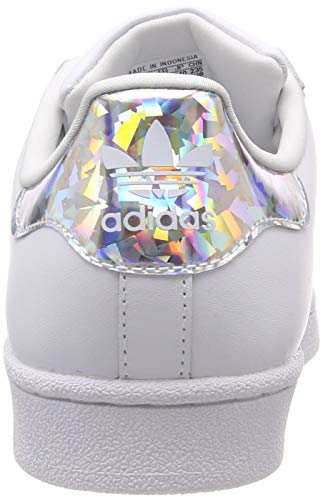 Adidas Superstar J, Sneaker Unisex - Adulto, White...