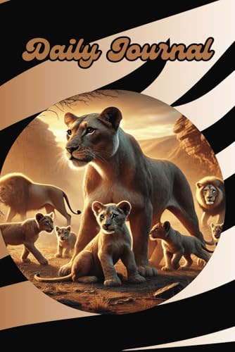 Lioness Protecting Her Cubs Journal – 6x9