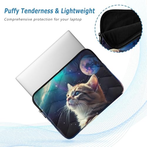 Funda para laptop Space Cat 13-14 pulgadas impermeable miniatura 5