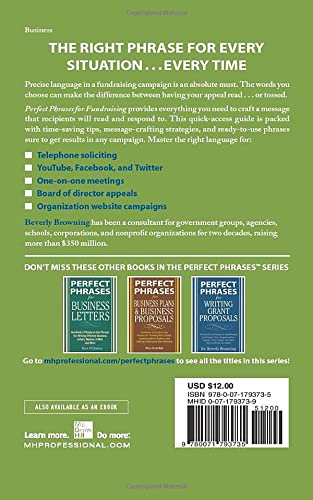 Perfect Phrases for Fundraising