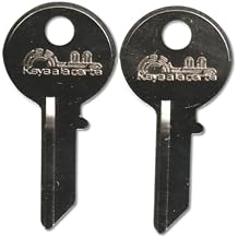 1B99 Pair 2 Replacement Keys Cut to Code on CG17 Blank for Chicago/CompX Chicago Furniture & Cabinet Locks | KEYSALACARTE
