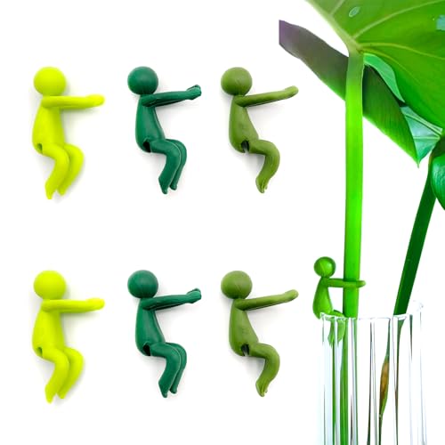 EYBDYB 6PCS Plant Propagation Buddy – Cute Plant Supports for Buds, Stems & Cuttings – Indoor Gardening Propagation Station Accessories – Fun & Practical Gift for Plant Lovers, Easter & Holidays