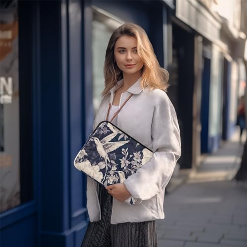 Funda para portátil 13-14 pulgadas impermeable con diseño floral miniatura 7