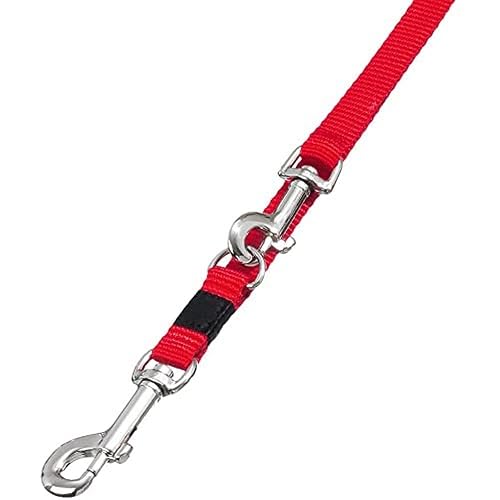Karlie Art Sportiv Plus - Correa de Perro para Formación, color Rojo, talla 200 cm x 15 mm