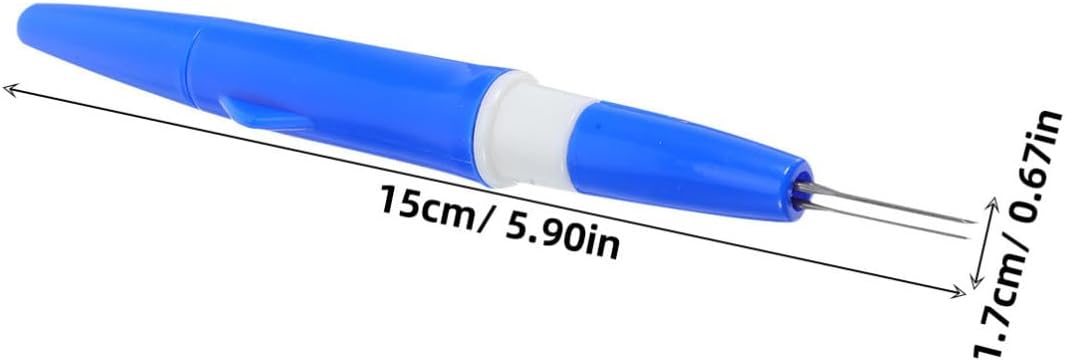 3pcs Needle Felting Pen Tool for Beginners and Pros, Blue
