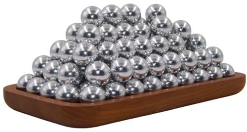 50 x 68 Caliber Self Defense Balls, Hard .68 Cal Aluminum Paintballs Fit for Byrna SD LE/TCR Salt Supply S2/Pistelle X-68, 7.3 Grams Solid Alu Balls for Home Defense and Plinking
