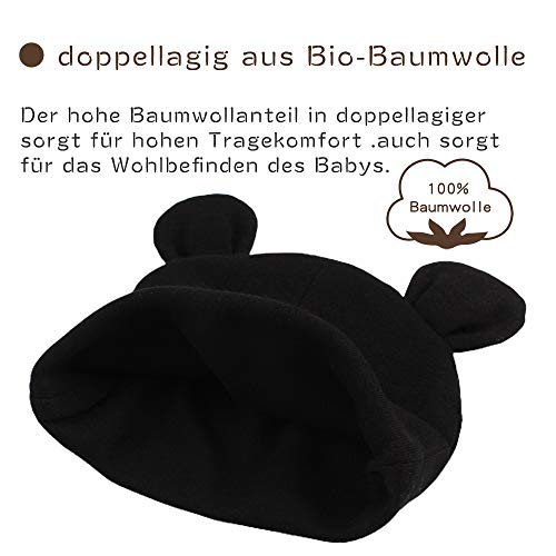 Pesaat Babymuts pasgeborenen meisjes muts baby jongens beanie katoen voor 0-6 maanden baby's unisex eerste muts… - Image 4