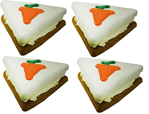 Easter Carrot Pastry Dog Treats- 4 Pack