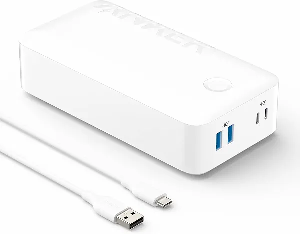 Anker Portable Charger, Power Bank, 40,000mAh 30W Battery Pack with USB-C High-Speed Charging, for MacBook, iPhone iPhone 15/15 Plus/15 Pro/15 Pro Max, iPhone14/13/12 Series, Samsung Galaxy,