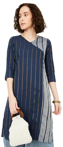 Image of Max Women's Cotton Straight Fit Straight Kurta