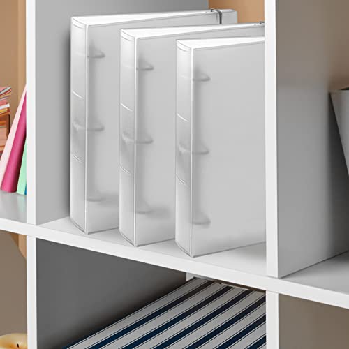 Pasta 3 Argolas com Elástico, Tamanho A4, Fichário Universitário, Acrimet, Cor Cristal