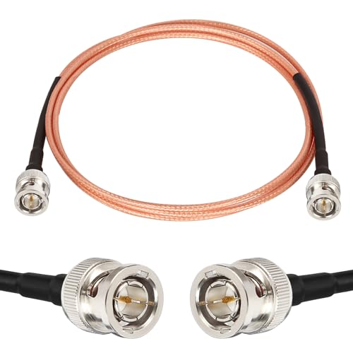 Image of XRDS -RF SDI Cable 5ft, Flexible 3G HD-SDI Cables, BNC to BNC Video Cable 75 Ohm RG179 Extension Cable for 4K 1080P 3G-SDI Camera Monitor Vedio Recorder HDMI Converter