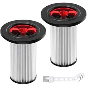 2 Pieces Vacuum Cleaner Filter for Bosch Unlimited Gen2 Series 8 for Bosch 12036642,12023349 HEPA Filter with Cleaning Brush, for Bad Odors and Against Fine Dust