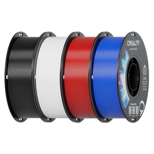 Image of Creality TPU Filament 1.75 4 kg, 95A 3D Printing Filament, High Hardness & Resilience, Soft Adhesive Material, Elastic, 1kg(2.2lbs) Flexible Filament 1.75mm, for 3D Printer
