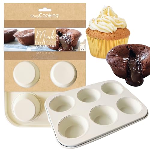 SCRAP COOKING Non Stick Muffin Pan