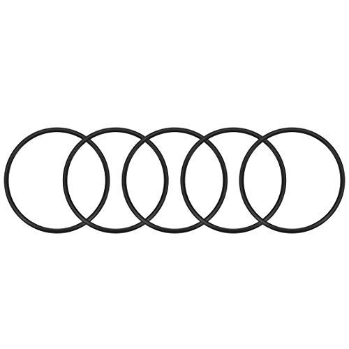 Nitrile Rubber O Ring - 53mm Internal Diameter, 58.3mm External Diameter, 2.65mm Width Round Seal - Pack of 5