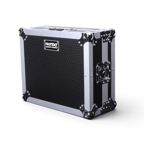 Protekt Funda para Denon Prime GO   Plus Series CPGO DJ Flight Case para Denon DJ Controller, Black, 530 x 450 x 220 mm, Funda para DJ