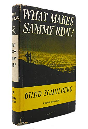 WHAT MAKES SAMMY RUN? Modern Library No. 281. B00K8EB232 Book Cover