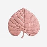 TOPTREE Bed Blanket Easter Theme Throw Blanket 3D Pink Leaves Shaped Pet Blanket Cushion Household D