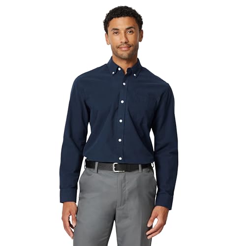Amazon Essentials Men's Slim-Fit Long-Sleeve Dress...