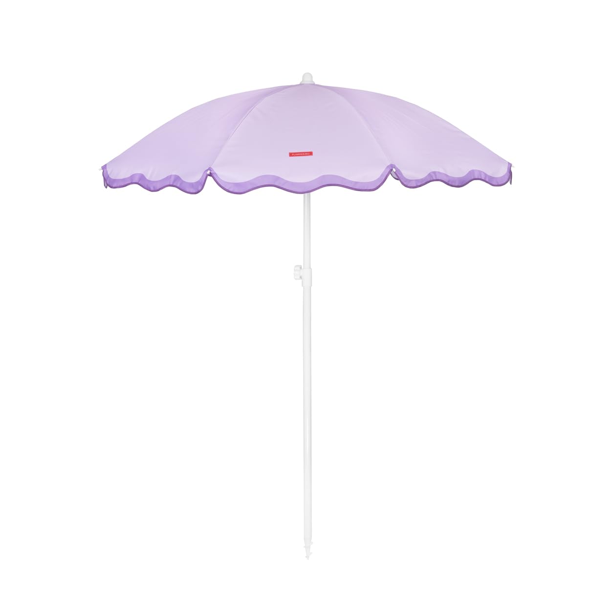 Flamingueo Grand Parasol, Plage, Piscine, Jardin Extérieur, Hauteur et Orientation Réglables, Protection UPF 50+, Polyester, Sac de Transport, 210 x 160 cm