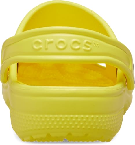 Image of Crocs Unisex Kid's Classic Clog T, Cyber Yellow, 10 UK Child