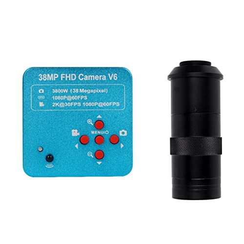 Microscope 38MP 3800W USB Industrial Electronic Digital Video Microscope Camera(38MP with 130X)
