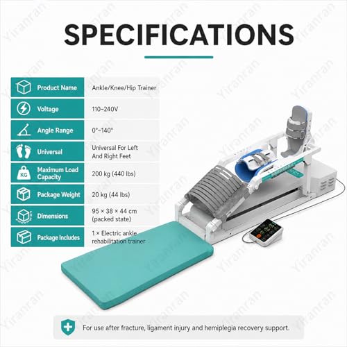 Entrenador eléctrico para rehabilitación de rodilla miniatura 7