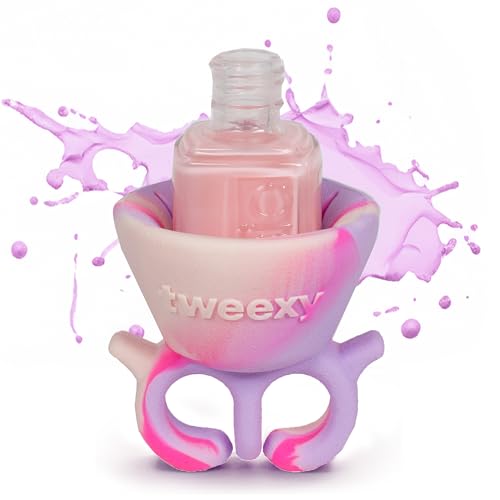 tweexy Wearable Nail Polish Holder Ring - Ideal Gift for Teenage...