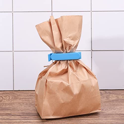 32 Stück Verschlussclips,Lebensmittel Clips Kunststoff 7/9/11/16 cm Verschlussklammern Plastik Mehrere Farben, Tütenclips Bunt Küche Wiederverwendbar Tütenclips für Verpackung Süßigkeiten Snacks
