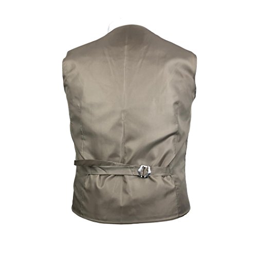 King & Priory Gilet di lusso a spina di pesce