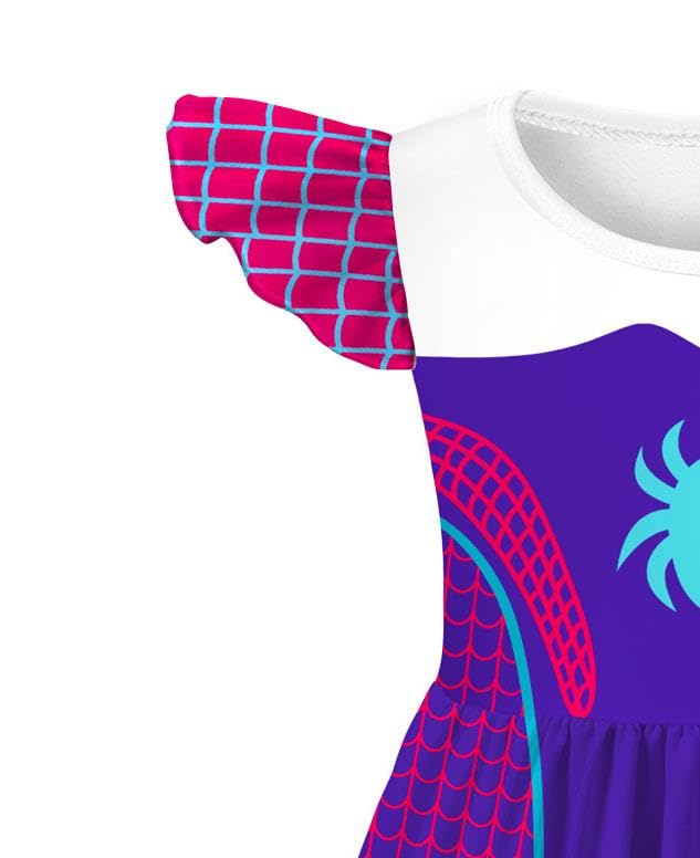 Kids Girls Casual Dresses Novetly Playwear Fashion Outfits 2-8 Years3