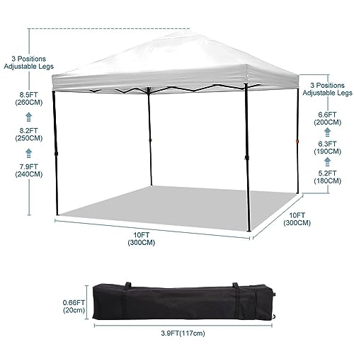 Image of HOTEEL Outdoor Pop Up Canopy 10x20 Party Tent