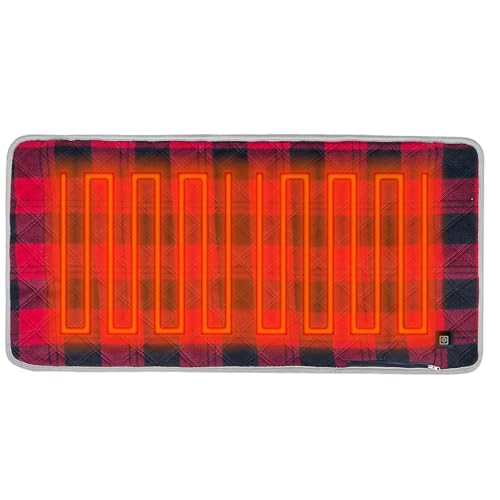 Woalopted Tappetino Riscaldante USB | 3 Impostazioni Di Temperatura Con Alimentazione USB,Cuscinetto Sedile Riscaldante Invernale Rapido,Per Casa, Campeggio, Ufficio, Appartamento, Scuola, Auto