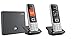 Produktbild Gigaset S850A GO DUO Set mit Anrufbeantworter + weiterem Mobilteil, analog / VoIP Festnetz DECT Telefon
