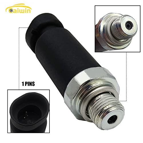 Automotive Oil Pressure Sensor Switch Compatible With 1999-2002 Chevrolet Camaro Avalanche Silverado 1500 1500Hd 2500 2500Hd 3500 Gmc Sierra 1500Hd Replaces D1818A, 19244505, 12562267, Ps303, 1S6744 #TOP1