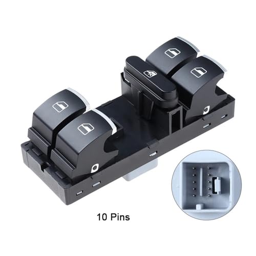 Commande lève-vitre interrupteur de vitre électrique Passat Golf 5ND959857 - 4