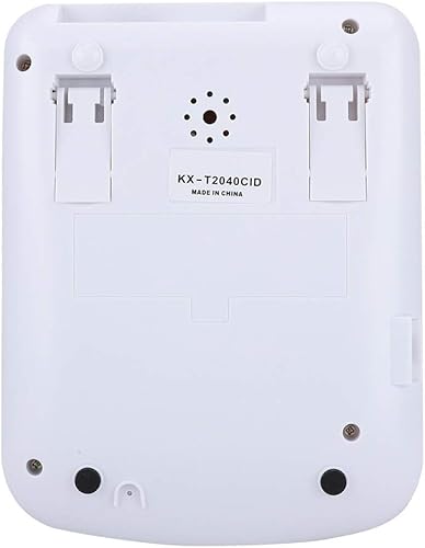 Miniatura 9 de Teléfono con cable, teléfono de escritorio grande de doble puerto con pantalla de identificación de llamadas, teléfono fijo con altavoz con sonido