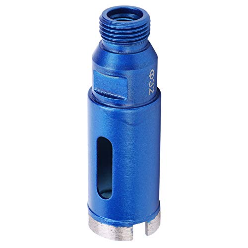 1/2 BSP s Drill Bit Hole Saw Cutter, Core Drill Bits for Porcelain Tile Granite Marble Stone, 32mm Diameter, Durable and Fast Drilling with Large Chip Removal