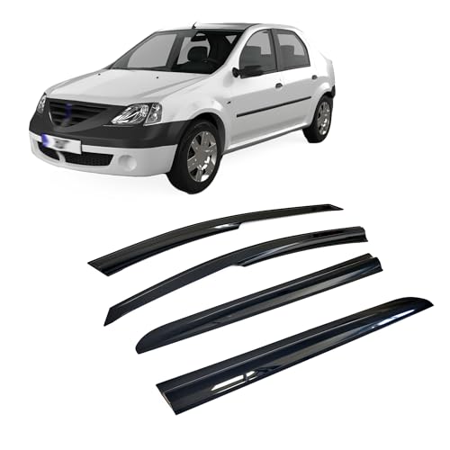 Déflecteurs de vent Dacia Logan MCV 2013-2019 pour rouler les vitres ouvertes même sous la pluie