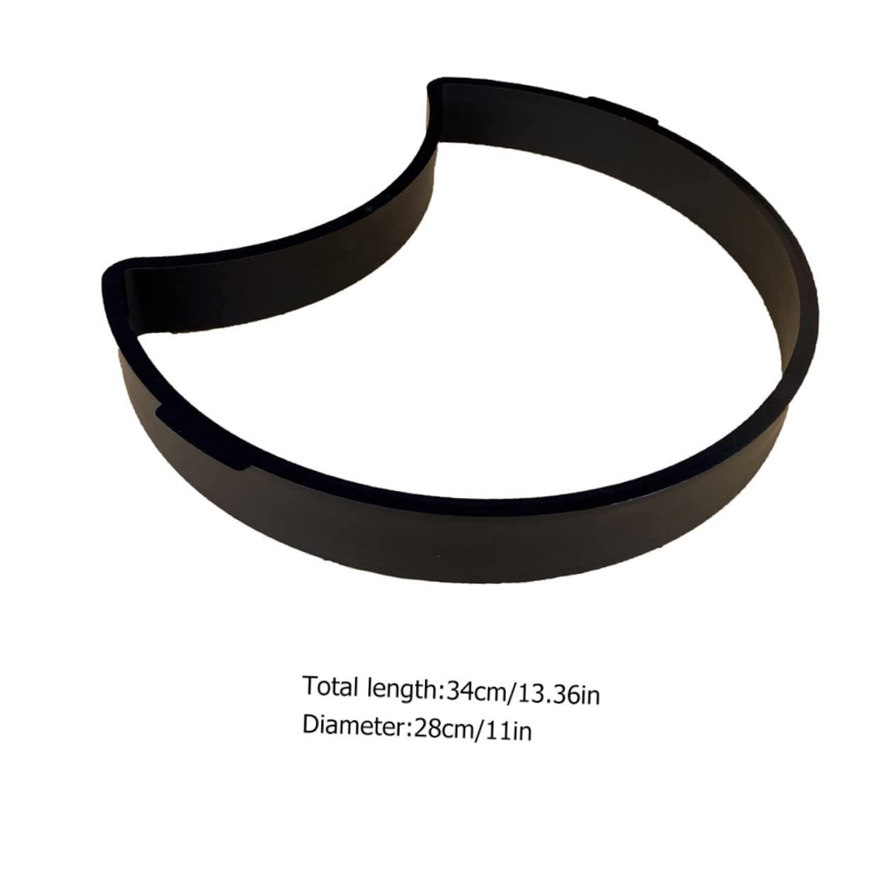 Crescent Shape Garden Paving Mold – Reusable DIY Cement Mold For Stylish Pathways, Patios & Walkways